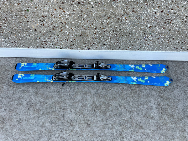 Ski 156 Head First Thing Parabolic Blue White Daisy As New With Bindings
