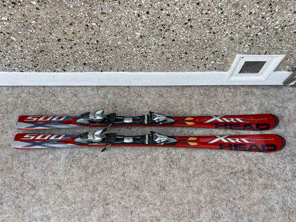 Ski 163 Head Intellegence Red Grey Parabolic With Bindings Excellent