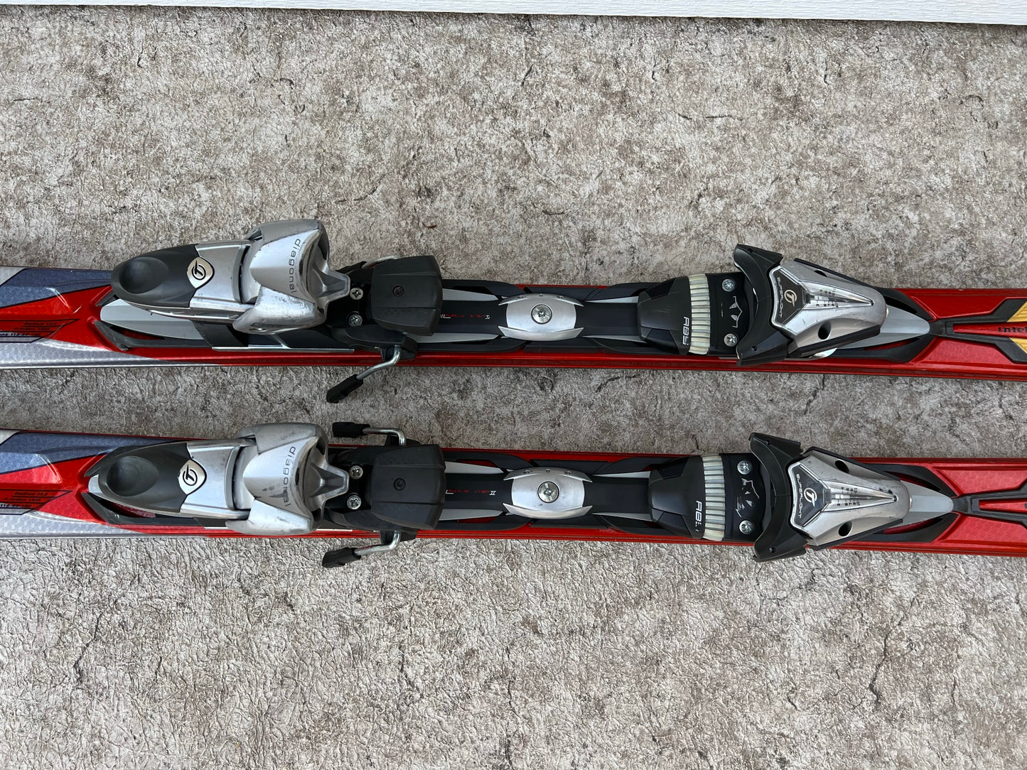 Ski 163 Head Intellegence Red Grey Parabolic With Bindings Excellent