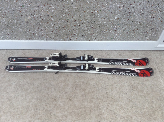 Ski 165 Rossignol Avenger Parabolic White Black Red  With Bindings