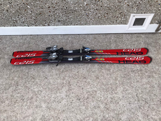 Ski 170 Head Parablic With Bindings Red Grey