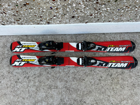 Ski 090 Tecno Pro X Team Red Black With Bindings