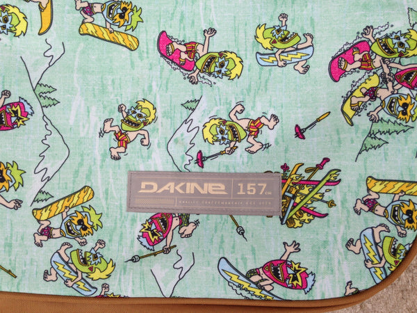 Ski Bag Dakine New With Tags Teal Brown Ski or Snowboard Up to 160 cm