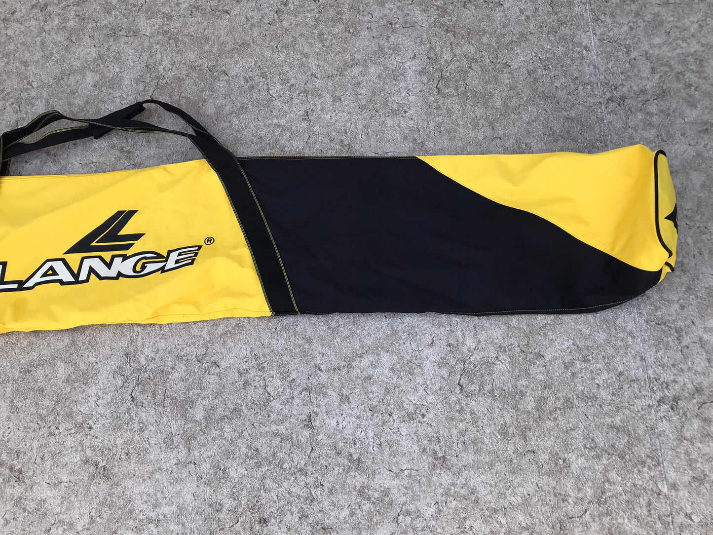 Ski Bag Lange Large Fits Up To Size 188 Black and Yellow Excellent