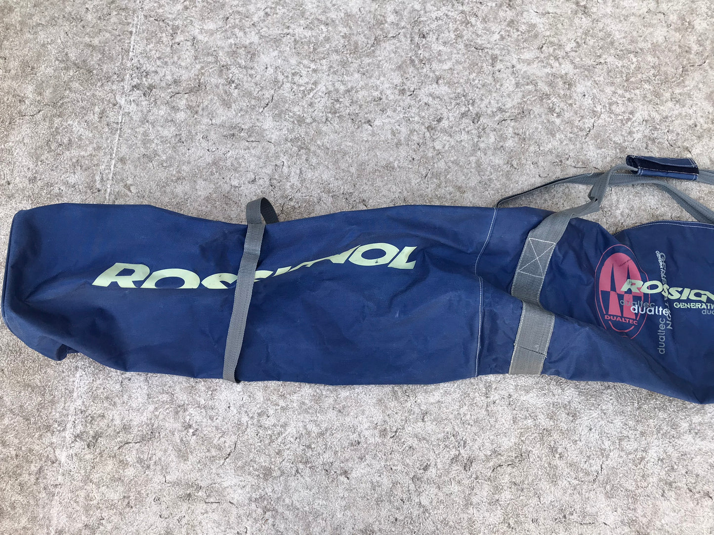 Ski Bag Rossignol Fits Up To Size 170 Ski Denim Blue Grey