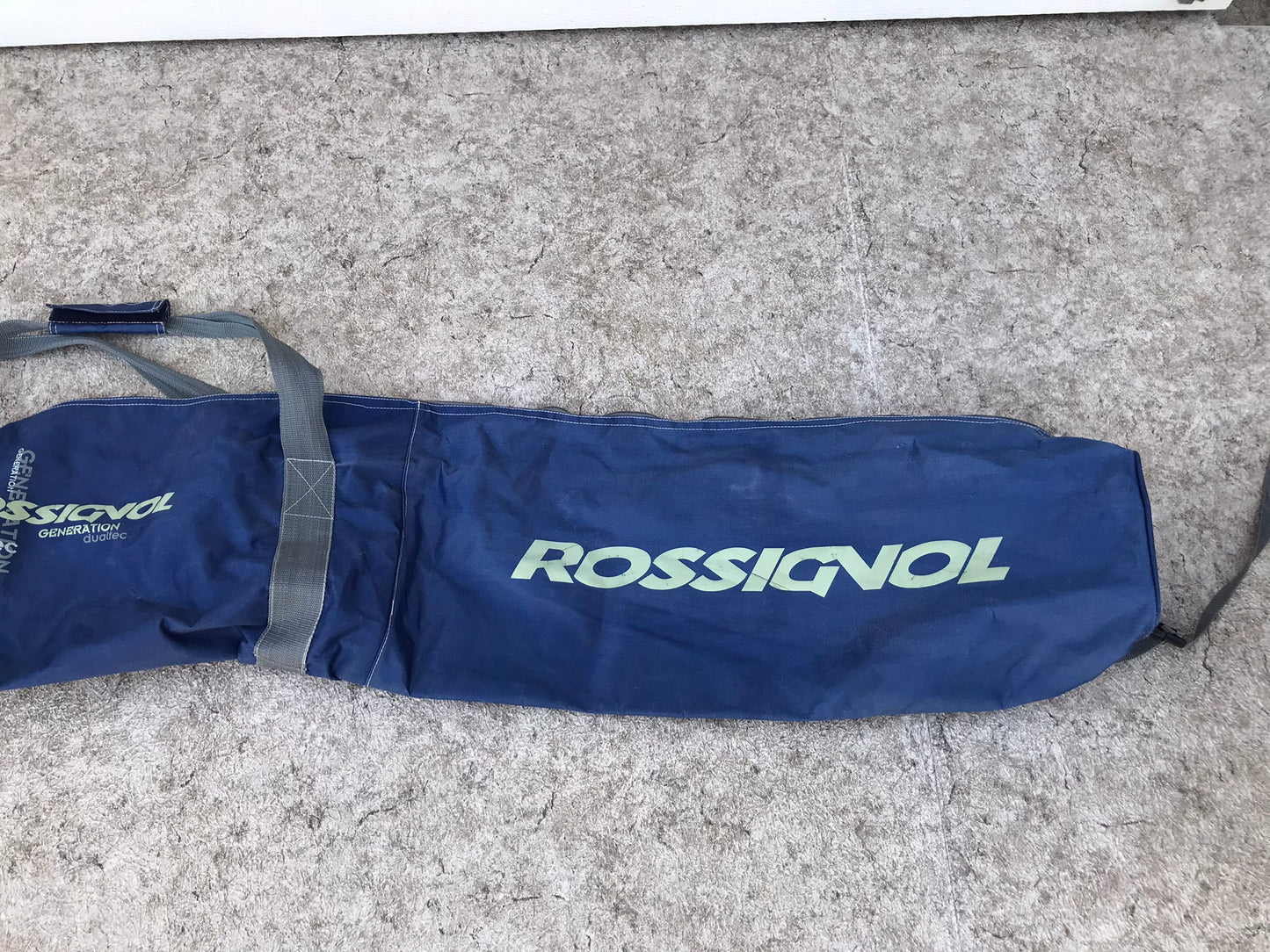 Ski Bag Rossignol Fits Up To Size 170 Ski Denim Blue Grey