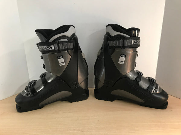 Ski Boots Mondo Size 26.0 Men's Size 8 Ladies Size 9 300 mm Nordica Next Black Grey As New