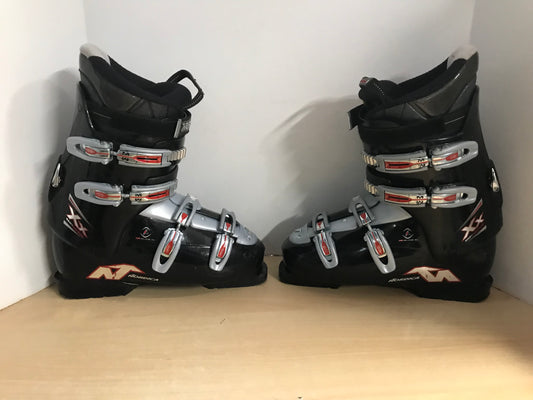 Ski Boots Mondo Size 29.5 Mens Size 11.5 335 mm Nordica Easy Move Black Grey Excellent