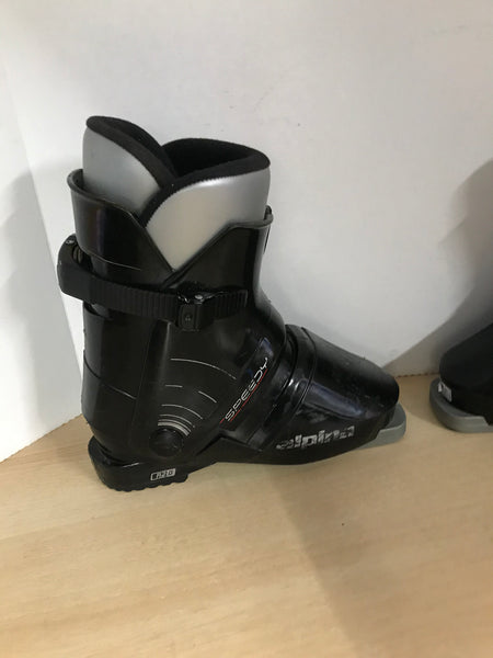 Ski Boots Mondo Size 20.0 Child Size 1 250 mm Alpina Speedy Black