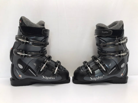 Ski Boots Mondo Size 24.5 Ladies Size 7 285 mm Rossignol Saphire Blue Black