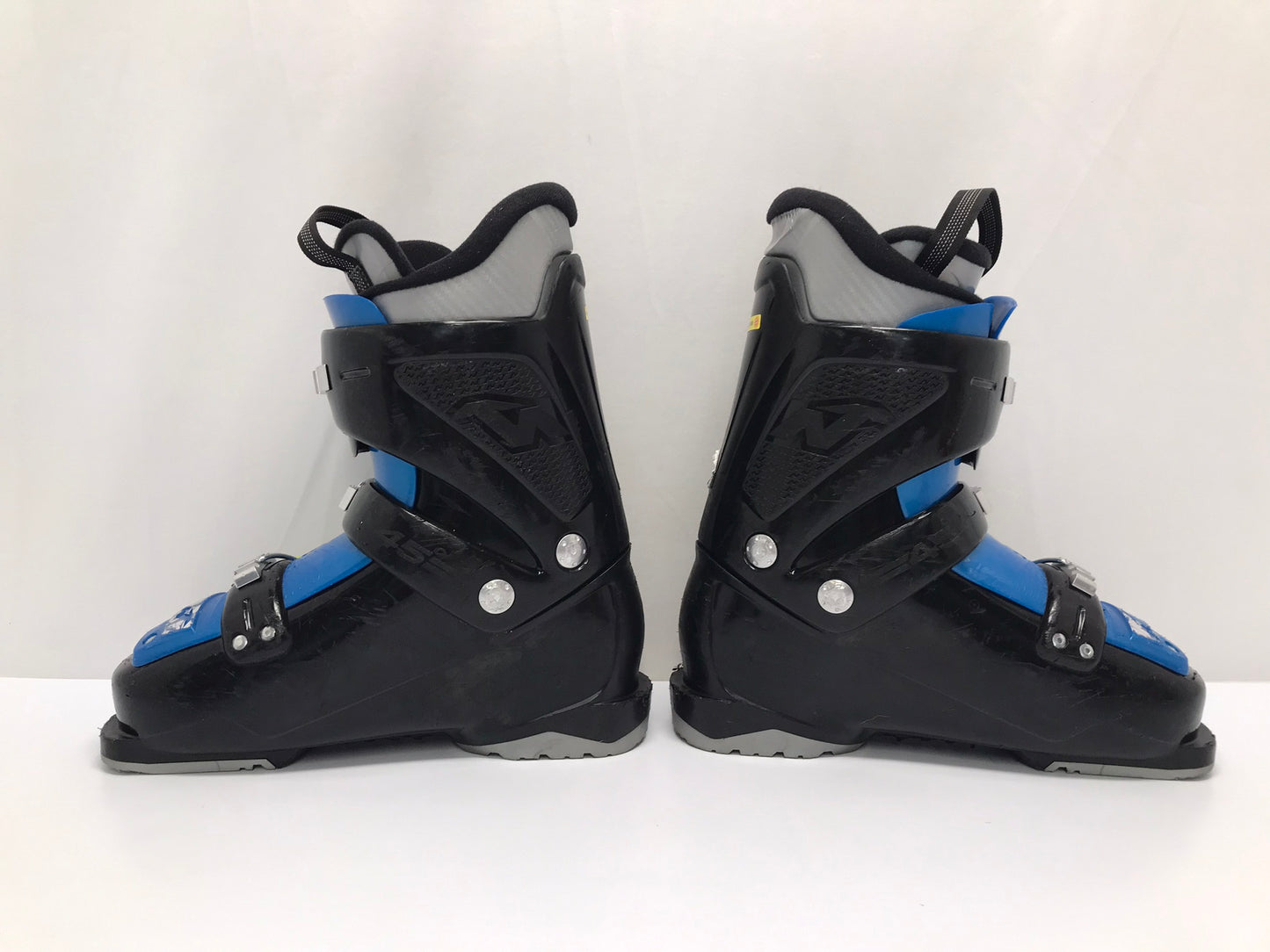 Ski Boots Mondo Size 24.5 Men's Size 6.5 Ladies Size 7.5 Nordica FireArrow Black Blue Lime
