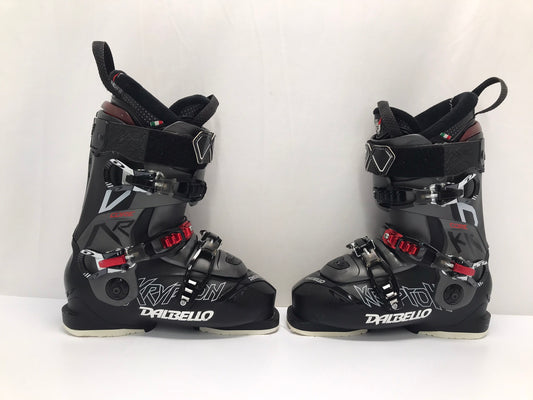 Ski Boots Mondo Size 25.5 Men's Size 7.5 Ladies Size 8.5 Dalbello Krypton Black Red Excellent
