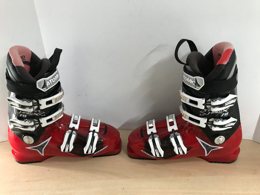 Ski Boots Mondo Size 26.5 Men's Size 8.5 Ladies Size 9.5 307 mm Atomic Red Black