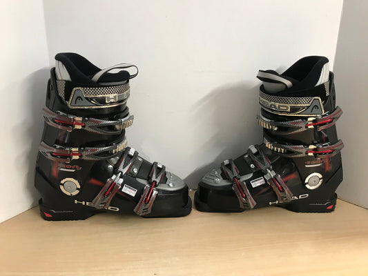 Ski Boots Mondo Size 26.5 Men's Size 8.5 Ladies Size 9.5 313 mm Head Black Red