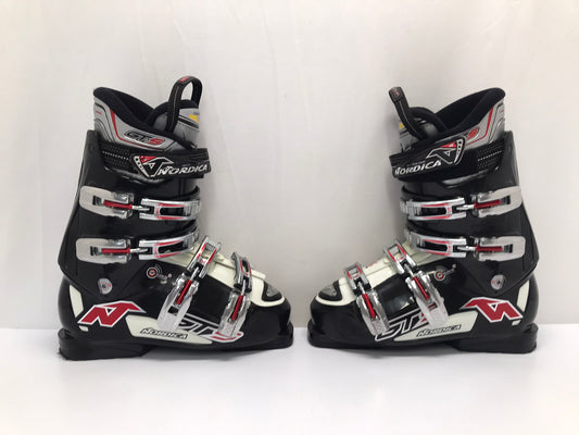 Ski Boots Mondo Size 27.0 Men's Size 8 Ladies Size 9 315 mm Nordica  Black Red New Demo Model