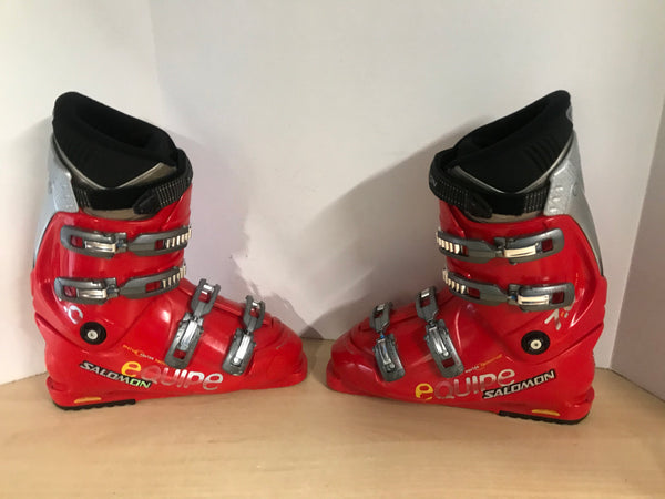 Ski Boots Mondo Size 28.5 Men's 10.5 326 mm Salomon Black Red