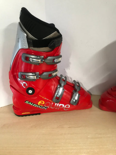 Ski Boots Mondo Size 28.5 Men's 10.5 326 mm Salomon Black Red