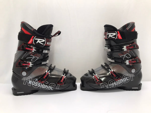 Ski Boots Mondo Size 28.5 Men's Size 10.5 328 mm Rossignol Alias Black Grey Red Like New