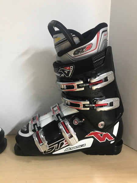 Ski Boots Mondo Size 28.5 Men's Size 10.5 mm 325 mm Nordica Slide In White Red Black