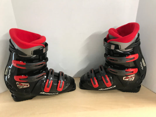 Ski Boots Mondo Size 29.5 Men's Size 11.5 334 mm Nordica Black Red