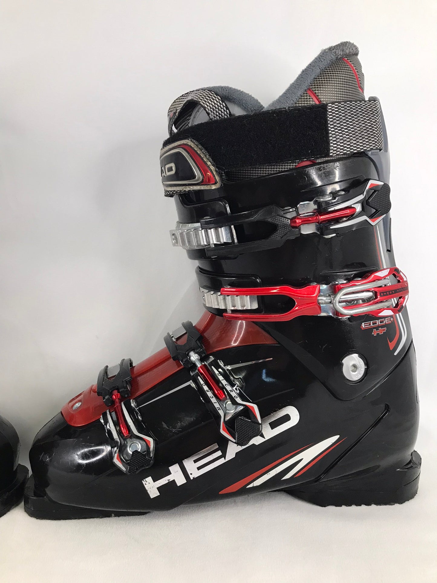Ski Boots Mondo Size 29.5 Men's Size 11.5 337 mm Head Black Red Excellent
