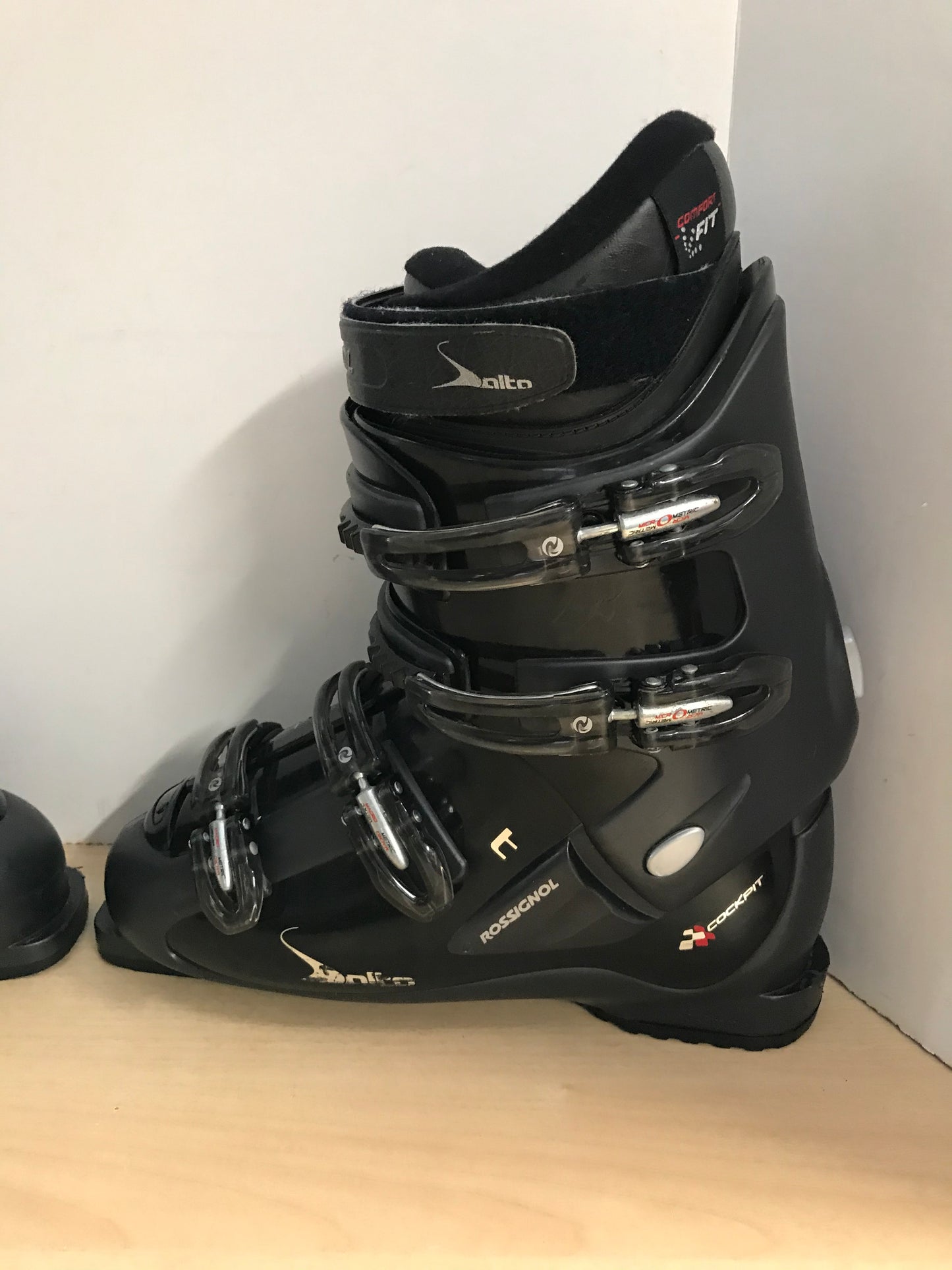 Ski Boots Mondo Size 30.5 Men's Size 12.5 345 mm Rossignol Salto Black Grey