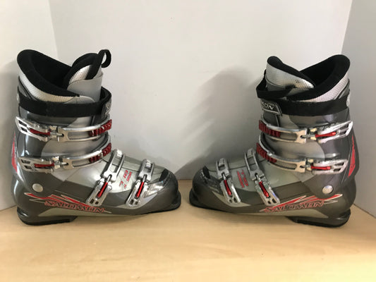 Ski Boots Mondo Size 30.5 Men's Size 12.5 350 mm Salomon Black Grey RedMinor Wear