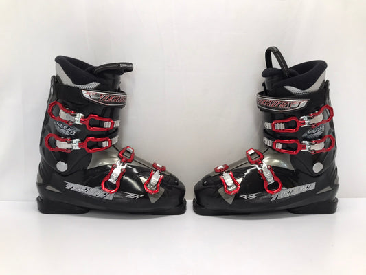 Ski Boots Mondo Size 30.5 Men's Size 12.5 350 mm Tecnica Mega 8 Black Red Excellent