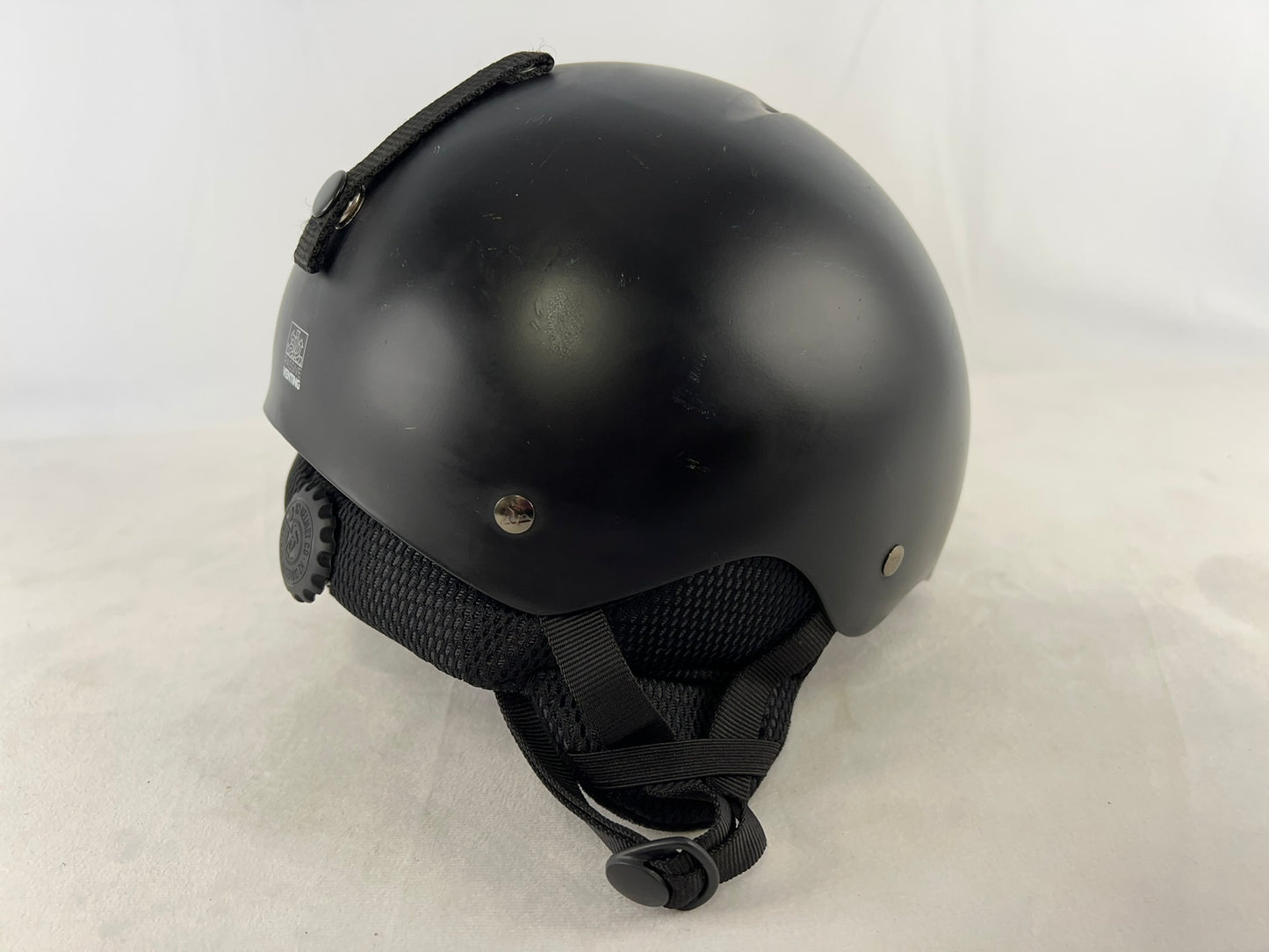 Ski Helmet Child Size Small  4-7 K-2 Scepter Black Excellent