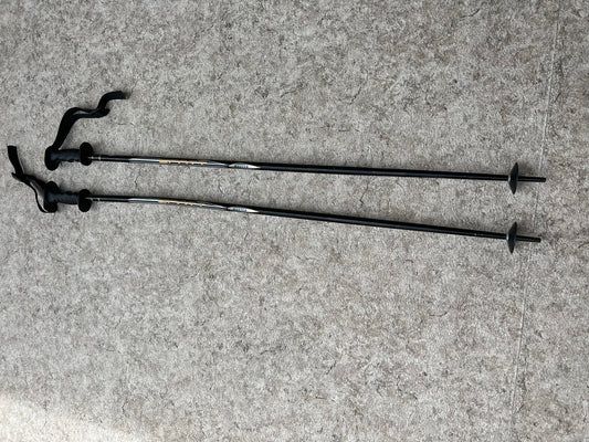 Ski Poles Adult Size 50 inch 125 cm Scott Black Gold