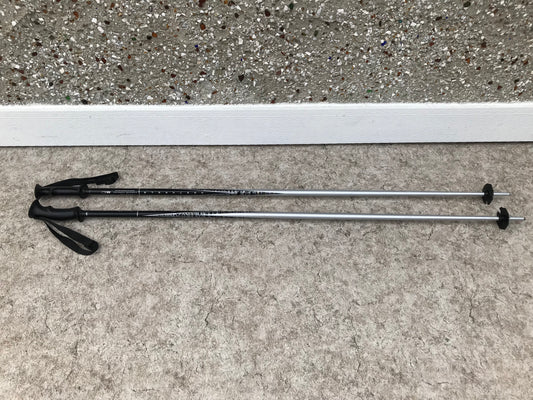 Ski Poles Adult Size 50 inch North Pole Black Grey