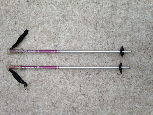 Ski Poles Child Size 33 inch Rossignol Purple Chrome Excellent