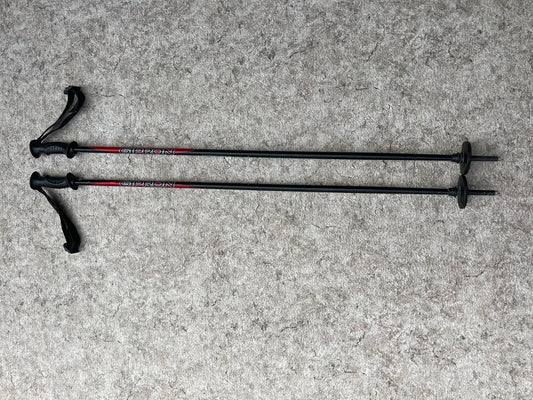Ski Poles Child Size 42 inch 105 cm Gipron Red Black