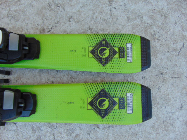 Ski 120 Salomon Parabolic Green and Black With Binding