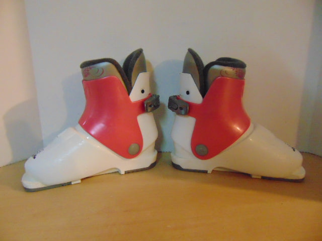 Ski Boots Mondo Size 20.0 Child Shoe Size 1-2 Toddler 251 mm Nordica White Pink
