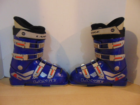 Ski Boots Mondo Size 23.5 Men's Size 5 Ladies Size 6 275 mm Lang Blue Red