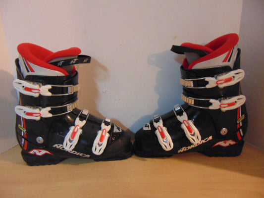 Ski Boots Mondo Size 24.5 Men's Size 6.5 Ladies Size 7.5 280 mm Nordica Black Red White