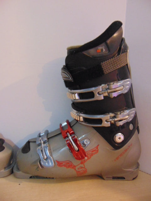Ski Boots Mondo Size 28.5 Men's Size 10.5  325 mm  Salomon Grey Black Red