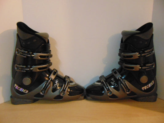 Ski Boots Mondo Size 29.0 Men's Size 12 340 mm Tecnica Grey Black As New
