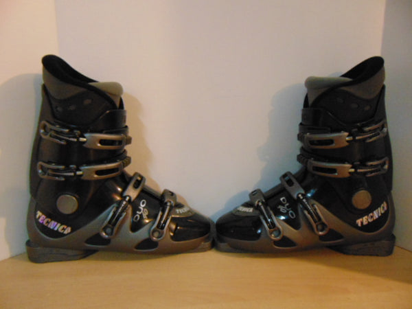 Ski Boots Mondo Size 29.0 Men's Size 12 340 mm Tecnica Grey Black As New