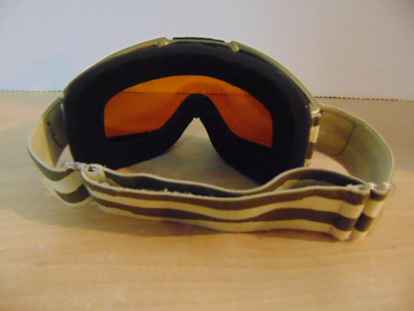 Ski Goggles Adult Size Bolle Sage with Orange Mirrored Lense