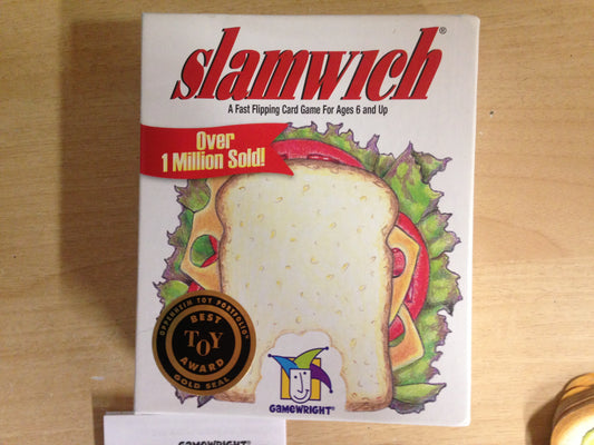 Game Slamwich Fast Flipping Card Game For Ages 6 and Up