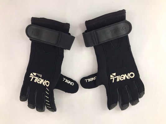 Snorkel Dive Gloves Men's Size Medium Oneill Black 5 mm Neoprene