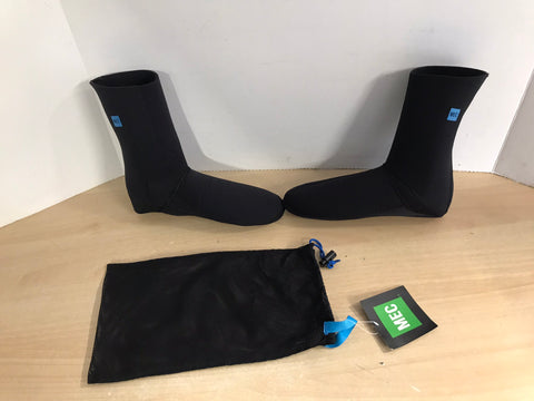 Snorkel Dive Surf Socks Booties Unisex Size 9 MEC Neoprene Socks Black New In Package
