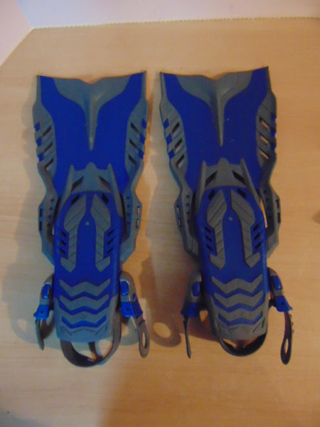 Snorkel Dive Fins Set Child Shoe Size 9-13 Body Glove Blue Grey Assorted