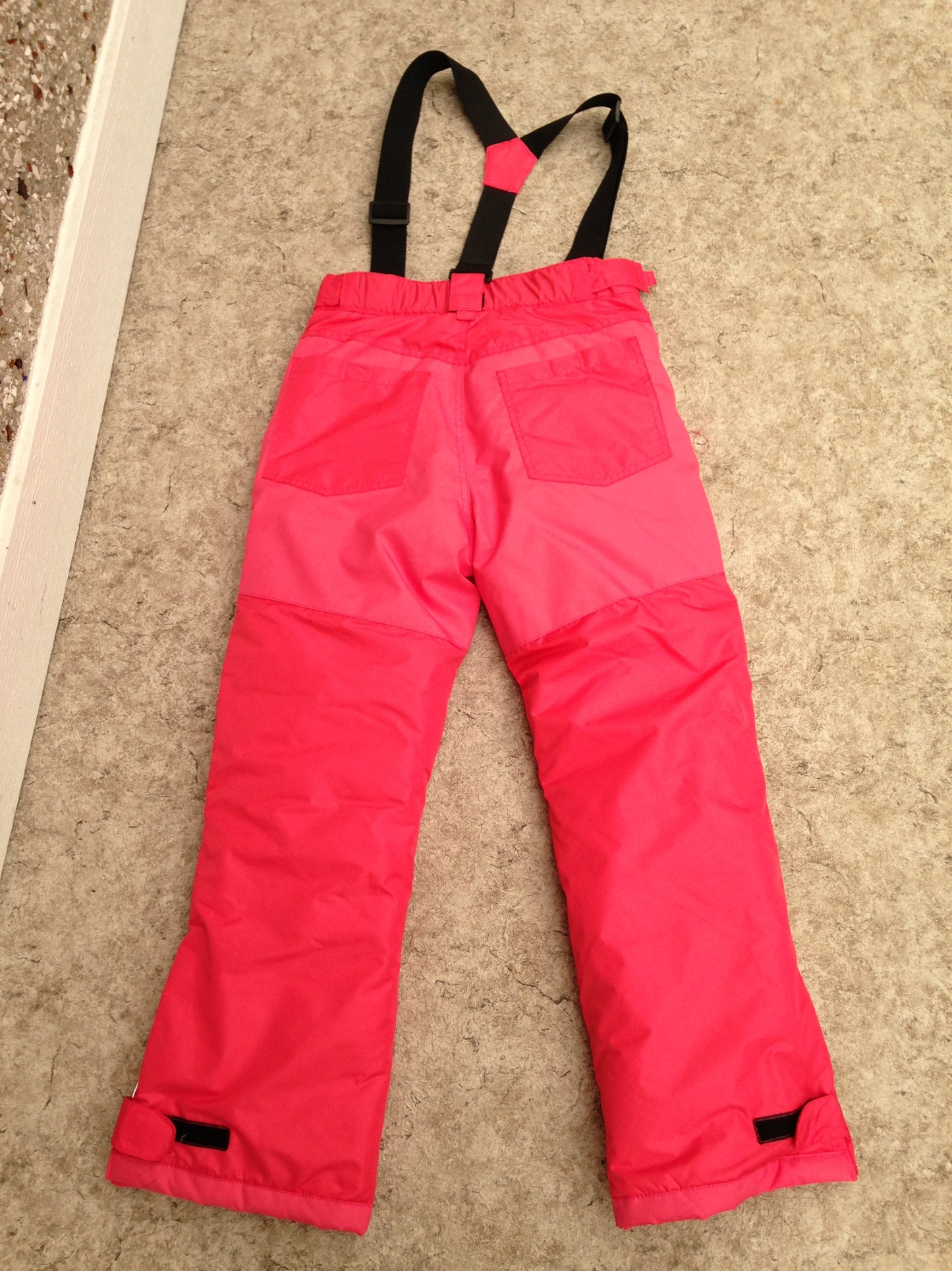 Snow Pants Child Size 10-12 Alpine Coral With Removeable Straps New Demo Model