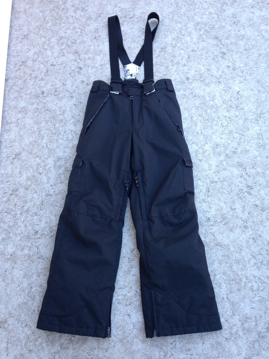 Snow Pants Child Size 10-12 Board Dokter Snowboarding With Removeable Straps Adjustable Waist Black New Demo Model