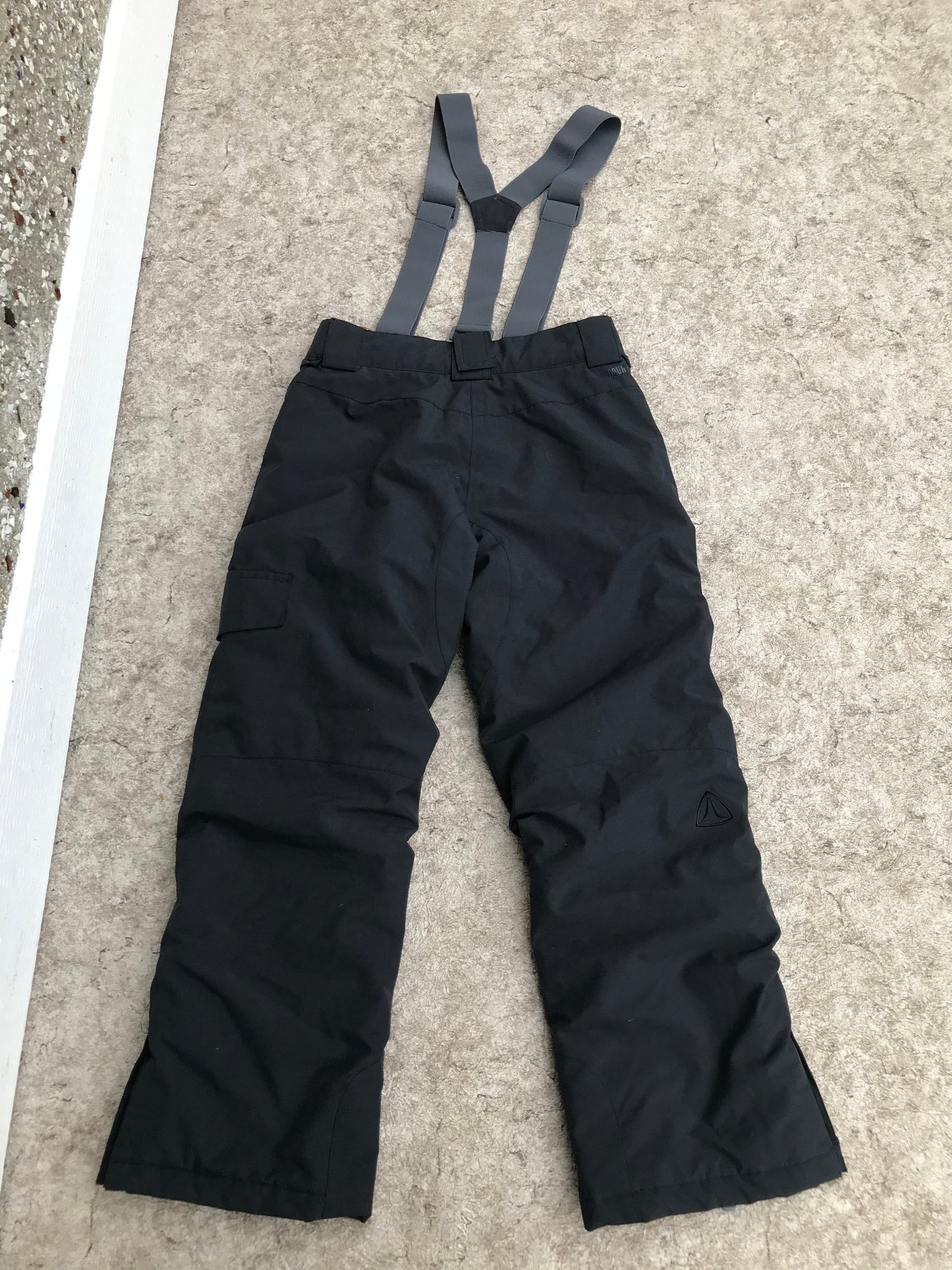Snow Pants Child Size 10-12 Firefly Black with Adjustable Straps New Demo Model