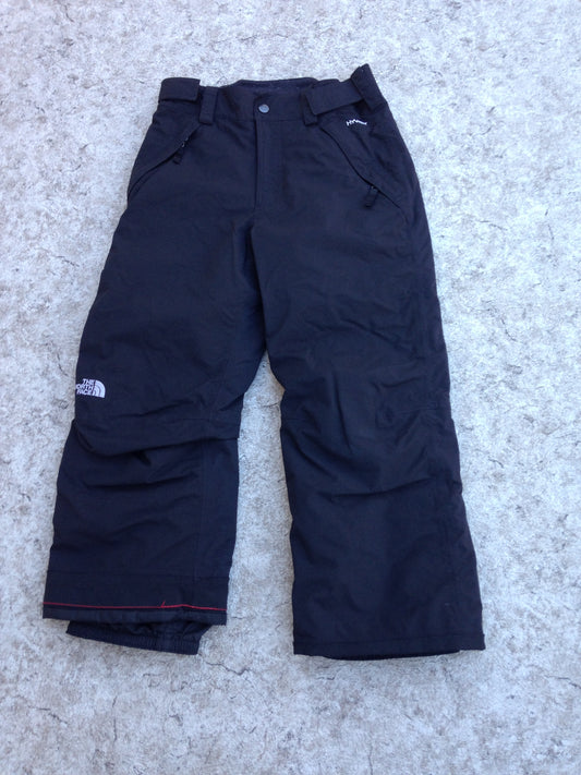 Snow Pants Child Size 10-12 The North Face Black Adjustable Waist Outstanding Quality Snowboarding