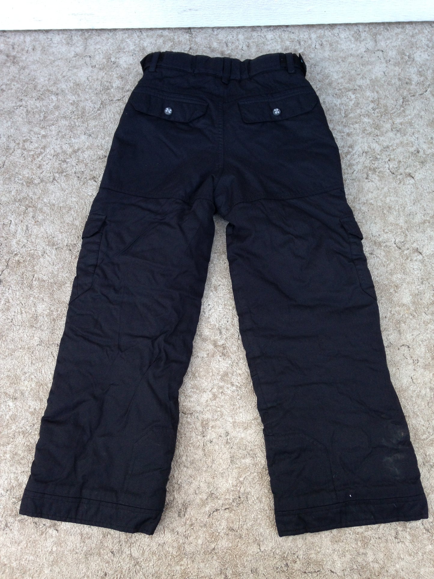 Snow Pants Child Size 10 Coltech Black With Adjustable Waist